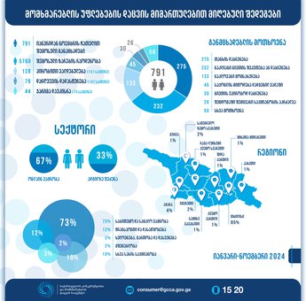 GCCA-ში მოხმარებელების მიერ შემოსული განაცხადების 67%-ს ონლაინ ვაჭრობა იკავებს