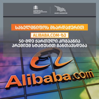სახელმწიფოს მხარდაჭერით Alibaba.com-ზე  ქართული კომპანიების განთავსება იწყება